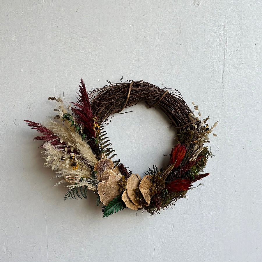 Forest Floor Grapevine Wreath