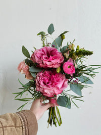 Pink Dance Posy – Moss Flower Shop
